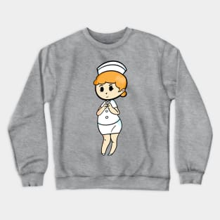 The nurse cartoon style Crewneck Sweatshirt